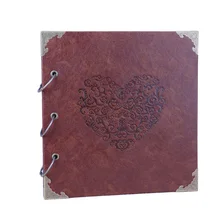 16 Inch Scrapbook Photo Album Leather Material DIY