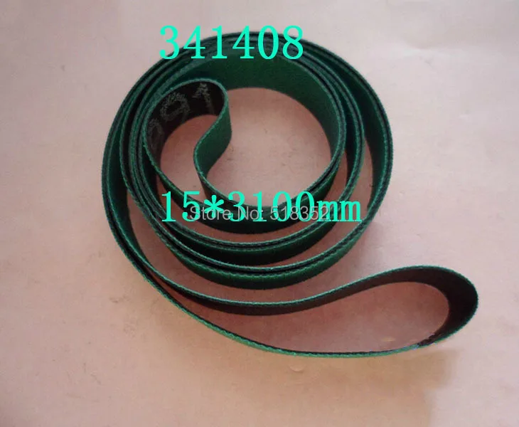 

341408 Charmilles Belt 15 x 3100mm Green ( with one side black), Wire EDM-Low Speed Machine Spare Parts