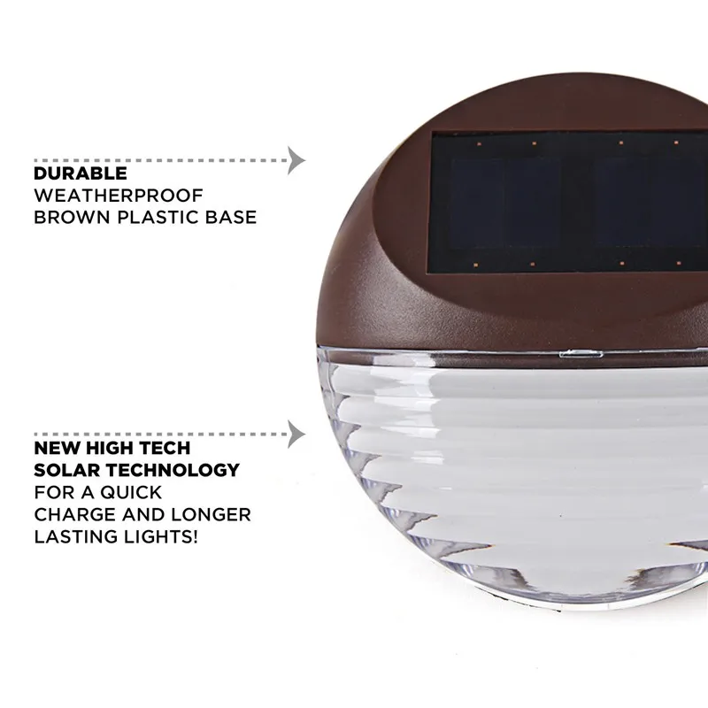 4Pack-LED-Solar-Lamp-2LED-warm-white-IP55-Waterproof-Outdoor-Solar-Deck-Light-Wall-Mount-Sconce