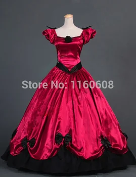 

Southern Belle Victorian Princess Dress Gown Ball Gown Reenactment Stage Ball Gown
