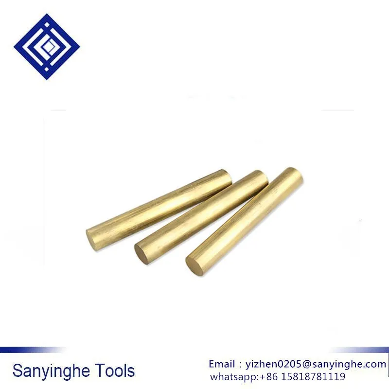 Barra Tonda In Ottone H59 - Diametro Da 14 A 50 Mm, Per Lavorazioni Meccaniche, Taglio, Fresatura