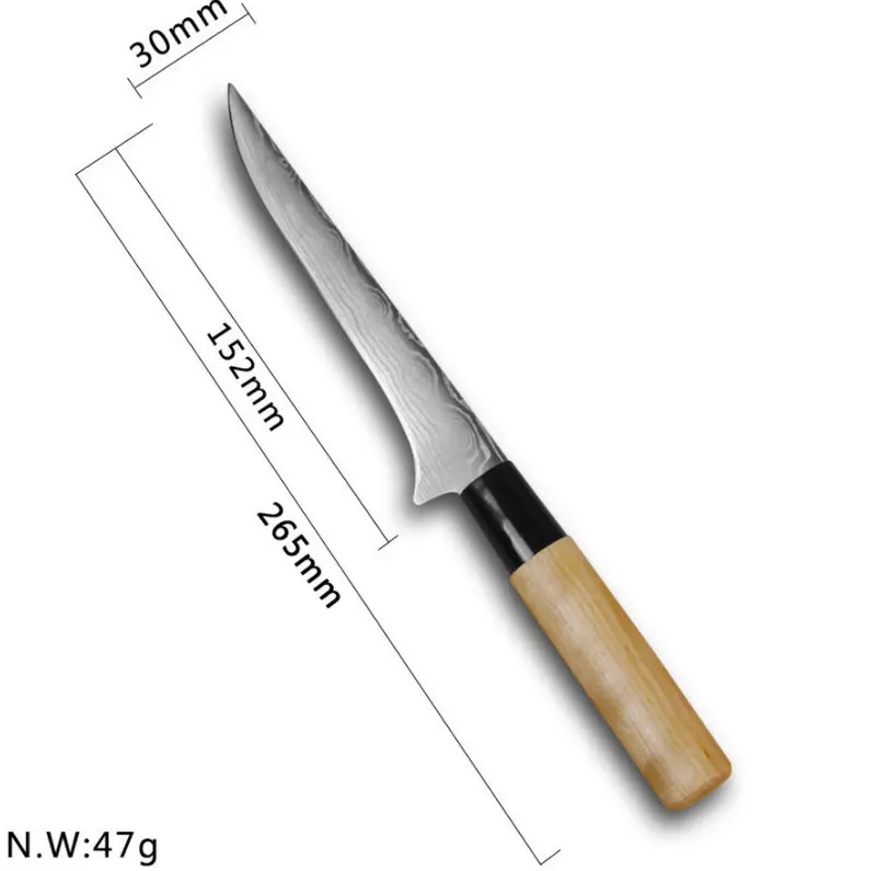 Кухонные наборы ножей, дамасский узор 7cr17, нож из нержавеющей стали, нож для нарезки сантоку, нож для очистки овощей, инструменты для приготовления пищи