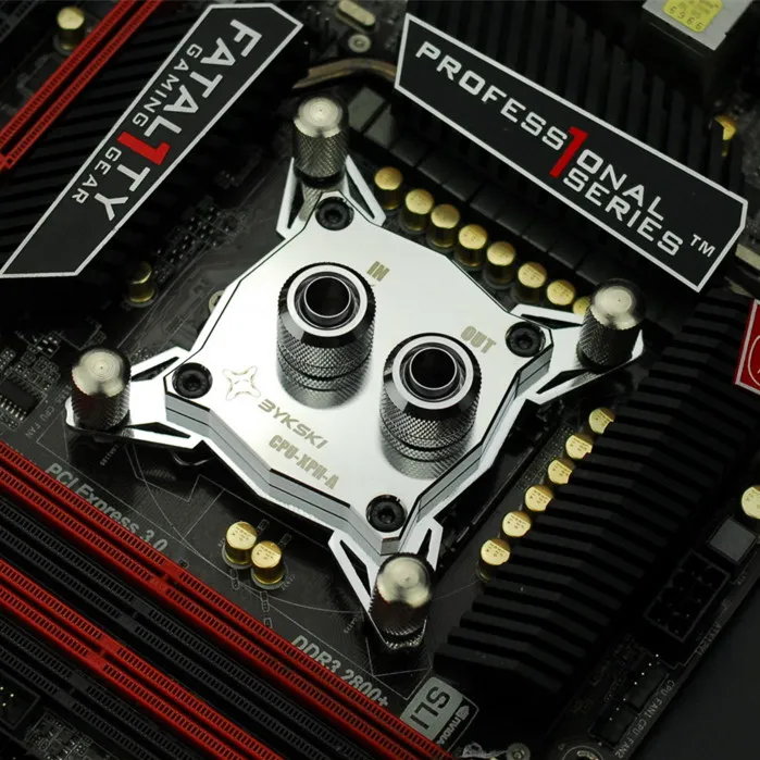 For Intel LGA 1150 1155 1151 1156 Computer CPU Copper water cooling