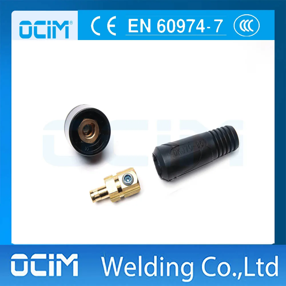 2pcs 70 95MM2 High Quality Euro Style Cable Connector Plug Socket For