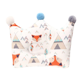 

10 kinds Cartoon Newborn Baby Pillows Crown Shape Head Protect Baby Bedding Cushion Pad Kids Head Support Prevent Pillow