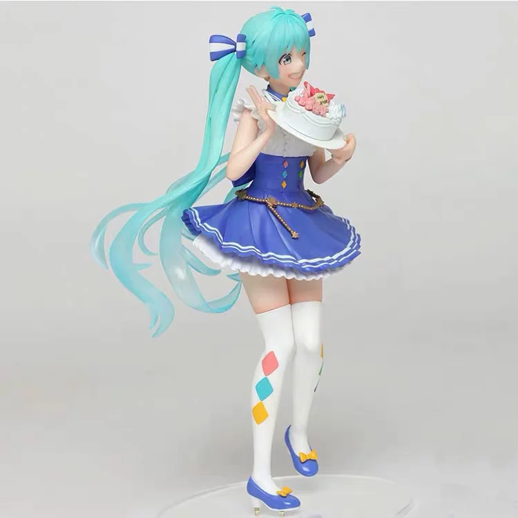 Taito Vocaloid Figur день рождения версия Hatsune Miku фигурка модель фигурные