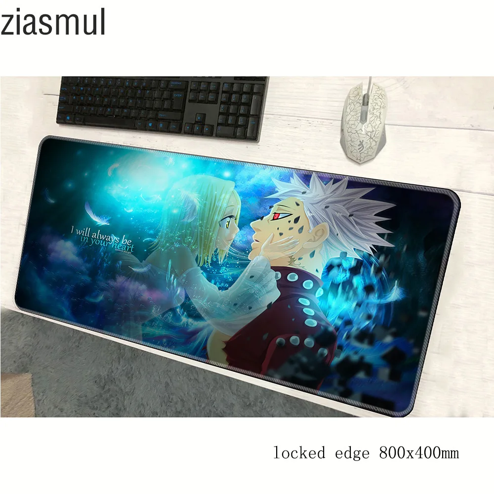 Seven deadly sins mouse pad 800x400x2mm mats Gorgeous Computer