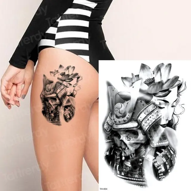 Girl Thigh Tattoo Ideas