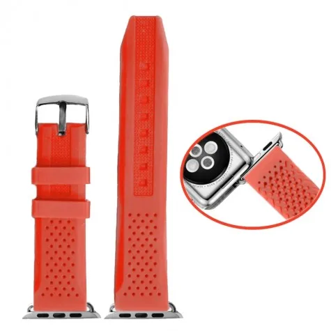 38mm Silicone Watch Band Replacement for Apple iWatch WB1101V38JB
