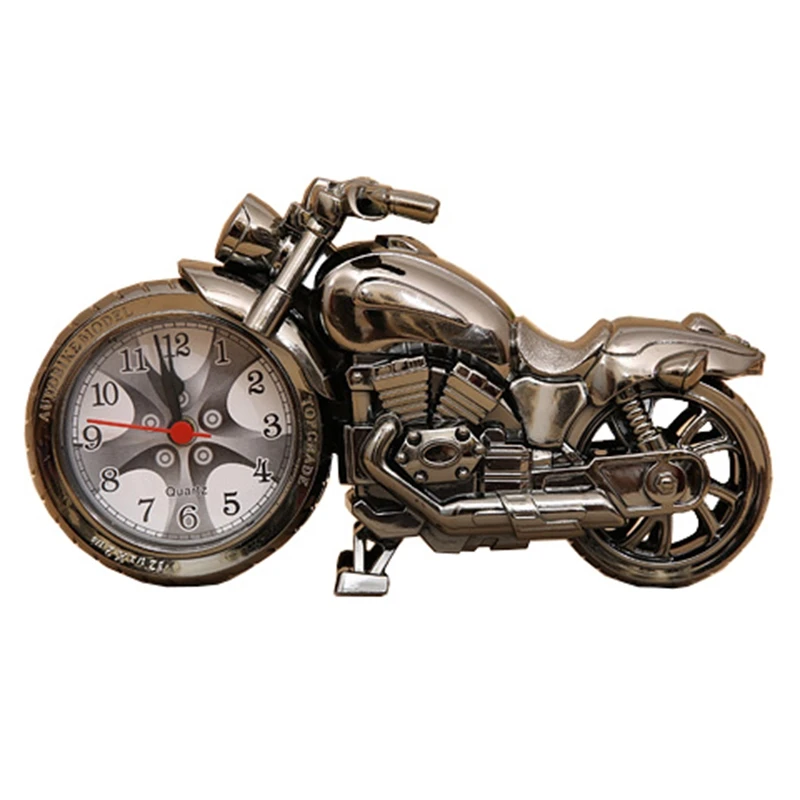 Free Shipping Cool Motorcycle Model Clock Alarm Clock ...
