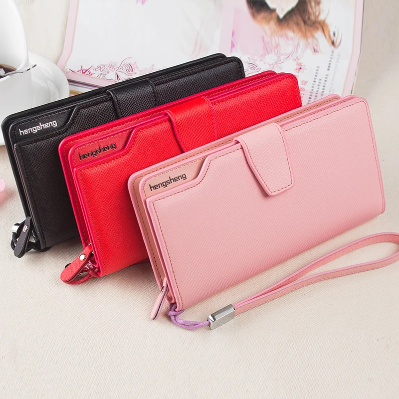 Women Wallet Quality PU Leather Long Style Hot Purses Wallet