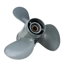 9 7/8x12 лодка подвесная Пропеллер для Honda 25-30HP 58130-ZV7-012AH Морской Пропеллер из алюминиевого сплава 10 сплайн зуб 3 лезвия