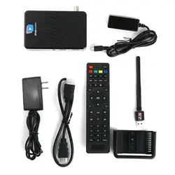 Профессиональный Малых Размеры Full HD 1080 P DVB-S2 Smart поддержка ТВ-коробок WI-FI 3g сети iphd спутниковый ресивер