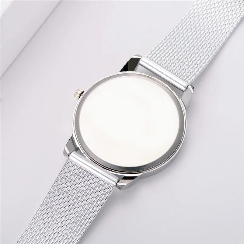 Excellent Quality women watches bracelet watch ladies Stainless Steel Mesh buckle Analog Quartz Watch clock Montre femme Y19 (3)