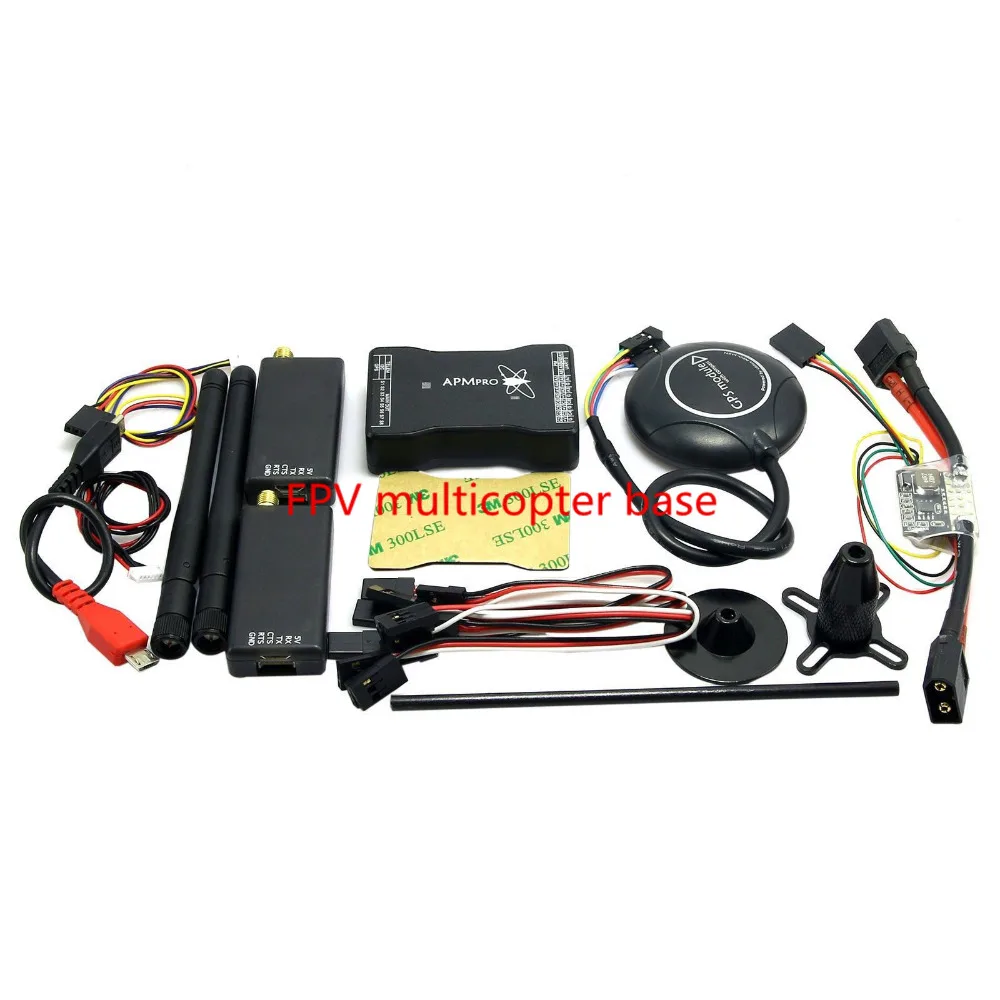 

New Mini APM PRO Flight Control w/ M8N GPS & V2 915Mhz Telemetry & Power Module
