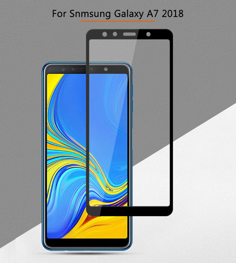 Для samsung Galaxy A7 A750 закаленное стекло полное покрытие экрана протектор для samsung Galaxy A7 A750 защитное стекло