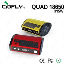 100% Original IJOY MAXO Quad 18650 Box Mod 315W Powered by Quad or Two 18650 Batteries Electronic Cigarettes Body Mods