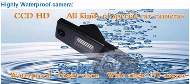 Принести ударопрочный функции автомобиль сзади камера заднего вида стекло объектива использовать для поддержку водонепроницаемые ip 69 К