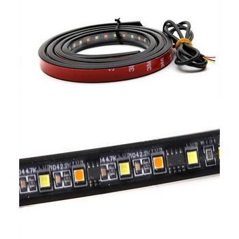 

Turn Signal Tail Lamp Waterproof 60'' Running/Brake/Reverse/Rear 90 LED Strip Light Bar Red/White For Most Truck/SUV/ RV