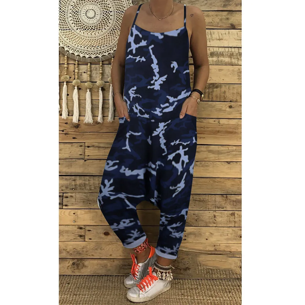 Women Jumpsuits 2019 fashion New Summer Vintage Strap Sexy Jumpsuits Female Loose Camouflage Denim Jumpsuits 3.22 Women Jumpsuits 2019 fashion New Summer Vintage Strap Sexy Jumpsuits Female Loose Camouflage Denim Jumpsuits 3.22