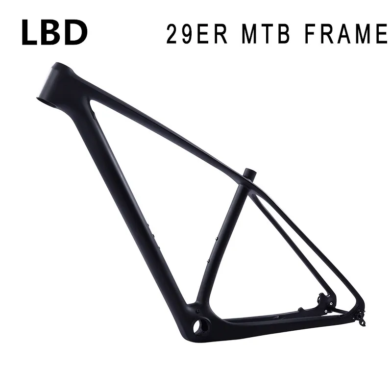 Top 2017 bicycle 29er carbon frame MTB carbon frame 29er 27.5er carbon mountain bike frame 650B disc carbon mtb frame 29 free ship 1