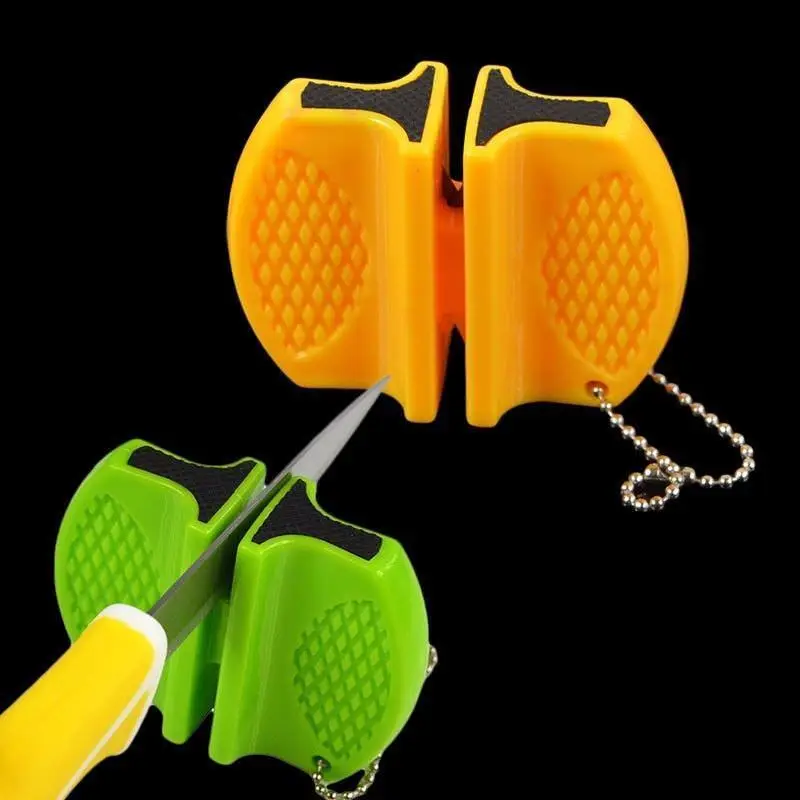

Portable Mini Ceramic Rod Sharpener Sharpening Tool Chain Kitchen Tool Outdoor