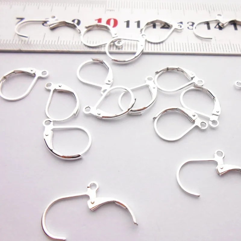 

20pcs 925 Sterling Silver Jewelry DIY Accessories 925 Silver Hook For Necklace Findings & Components PJ027