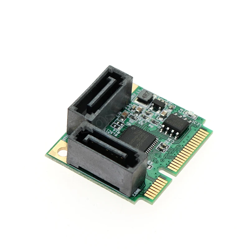 Mini PCI Express PCIe to SATA3 expansion card SATA 3.0 Card mini PCIE hard disk 2 ports | Компьютеры и офис