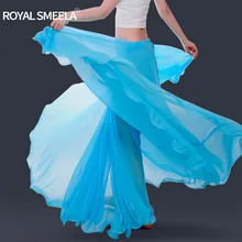 Женская юбка для танца живота 720 градусов юбка для танца живота топ сексуальный танец костюмы племенная юбка для танца живота Цыганская египетская D-0709