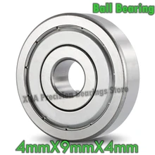 10 STKS/PARTIJ Kogellager 684 ZZ 684-2Z 684 2RS 684 2RZ 684 DDU 4x9x4mm Gloednieuwe Hoge prec-n Hoge kwaliteit Fabriek direct sales