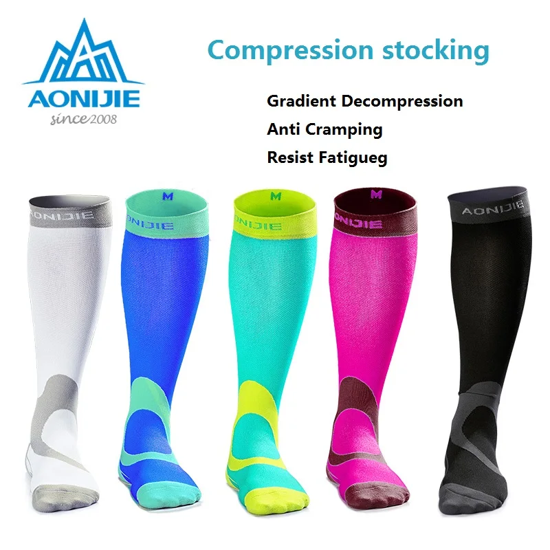 AONIJIE Relief Movement compression stockings marathon treadmill