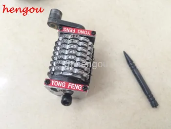 

2 Pieces High Quality GTO46 GTO52 Machine 7 Digits Numbering Machine Horizontal clockwise jump mode: 9012345...forward
