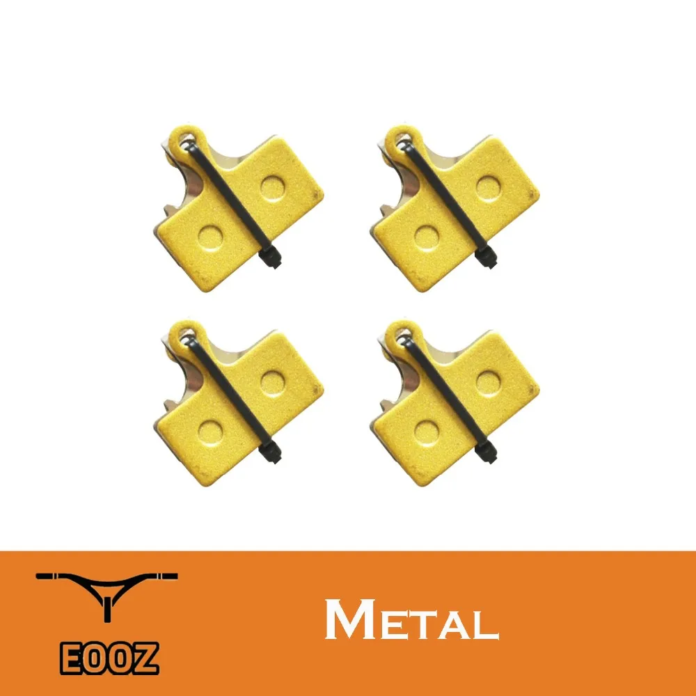 4 пары металлических дисковых тормозных колодок для велосипеда SHIMANO XTR M9000 M985 M988