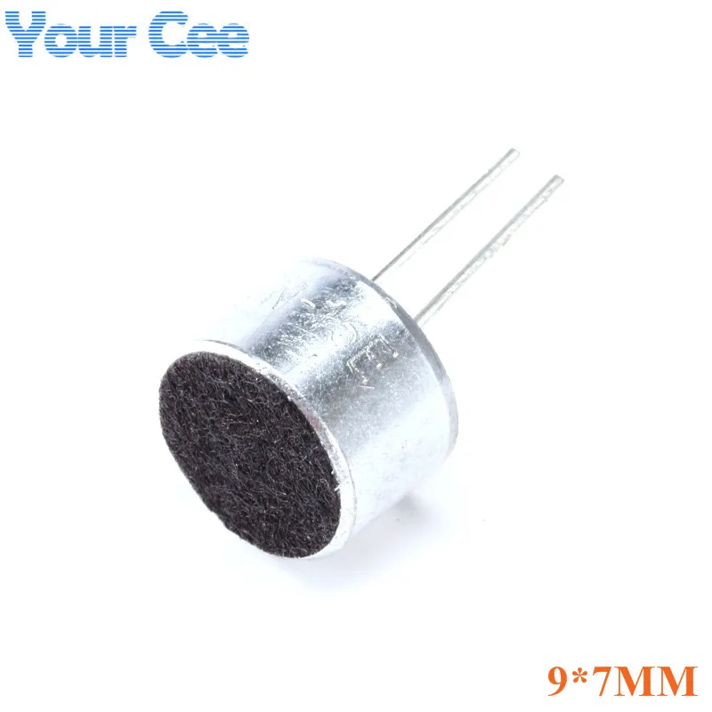 20 шт. ёмкостный микрофон 9 х7 мм мм|electret mic|electret microphonemicrophone electret |