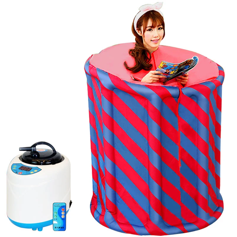 

Home Sauna Steam Box Aromatherapy Spa Steam Sauna Tent Steamer Slimming Body Detox Treatment Insomnia 110-240V DHL Delivery