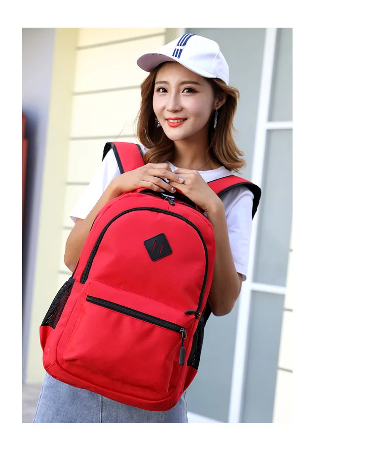 Chuwanglin повседневные Рюкзаки унисекс mochila feminina мужской рюкзак для ноутбука рюкзак для зарядки мужские и женские школьные сумки A6219