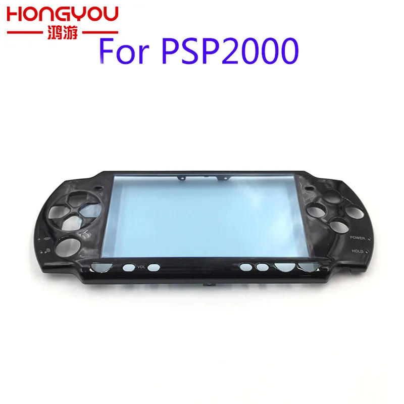 

Black Original Front Faceplate Shell Case Cover Proctector Replacement For Sony PSP 2000