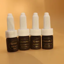 4 шт. Перманентный Макияж Микро Пигмент Золотая Роза макияж татуировки чернила для бровей подводка глаз губ татуировки тела 5 мл/бутылка шоколад