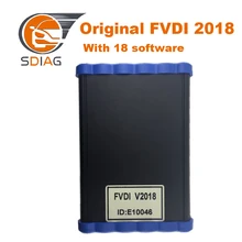 Новое поступление самая низкая цена FVDI полная версия(включая 18 программного обеспечения) FVDI Abrites Commander FVDI диагностический сканер