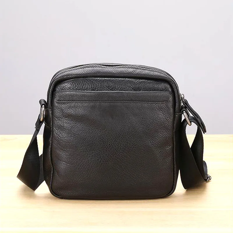 AETOO Handmade shoulder bag men's casual retro men's suede leather soft leather diagonal bag