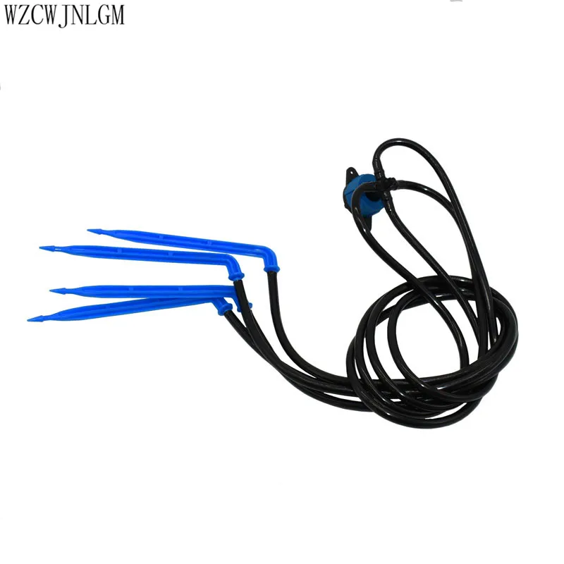 

Irrigation dripper bending arrow 4 branch micro sprinkler greenhouse 8L steady flow device drip irrigation system 2set