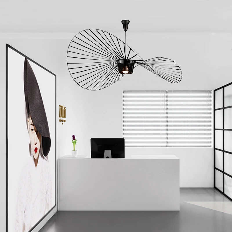 

Modern Minimalist Hat-like Instagram Popular Pendant Light Suspension Lamp For Dining Room Study Kitchen