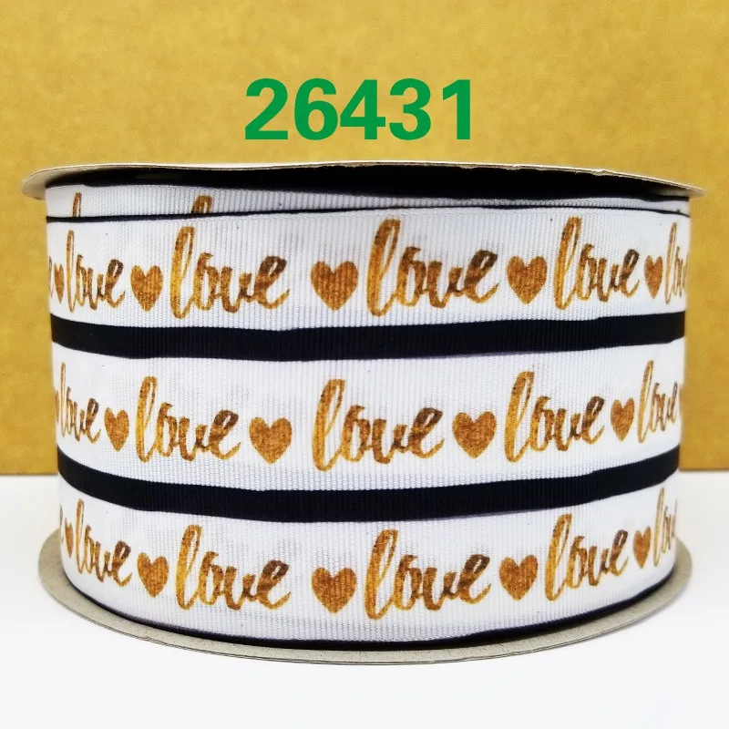 50 двор vanlentines день печатная корсажная лента 26427