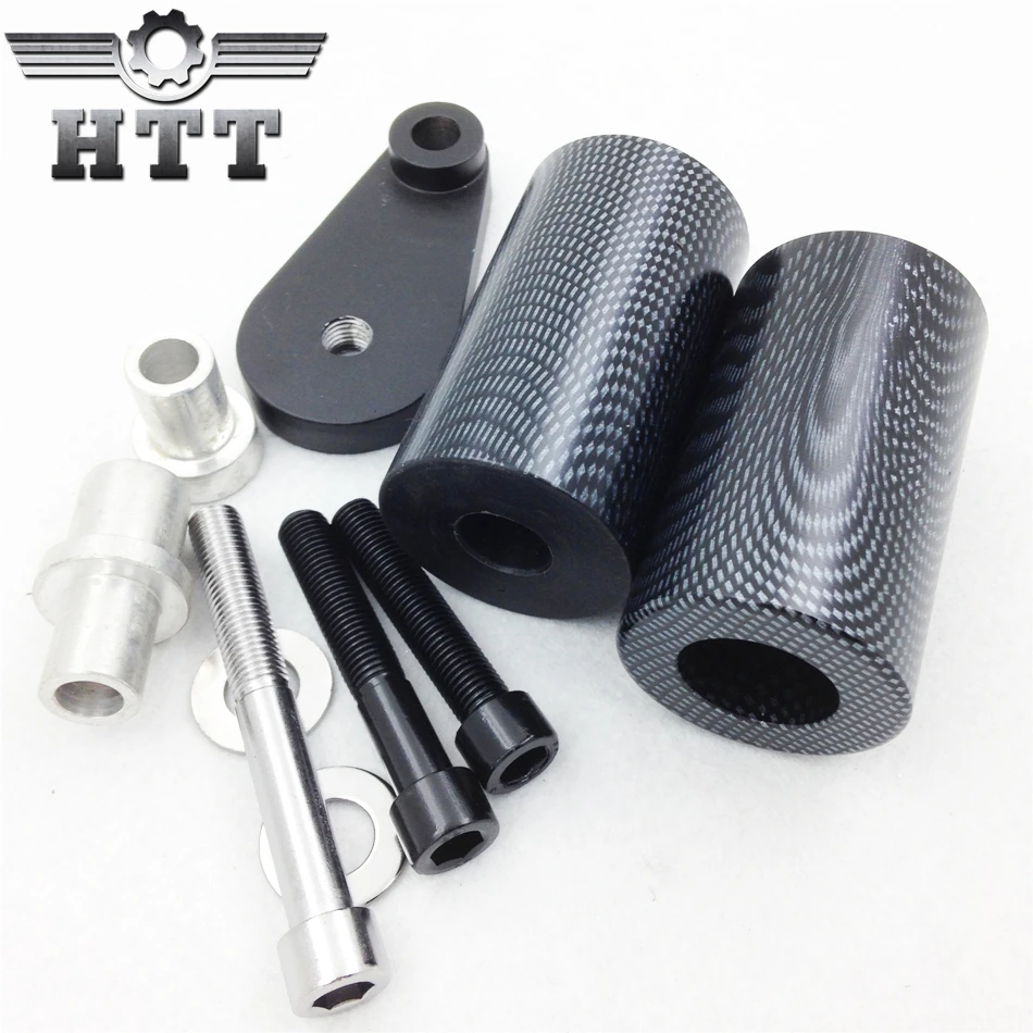 

Aftermarket Free shipping motorcycle parts No Cut Frame Slider Protector For Yamaha 2003-2005 YZF R6 2006-2009 R6S CARBON FIBER