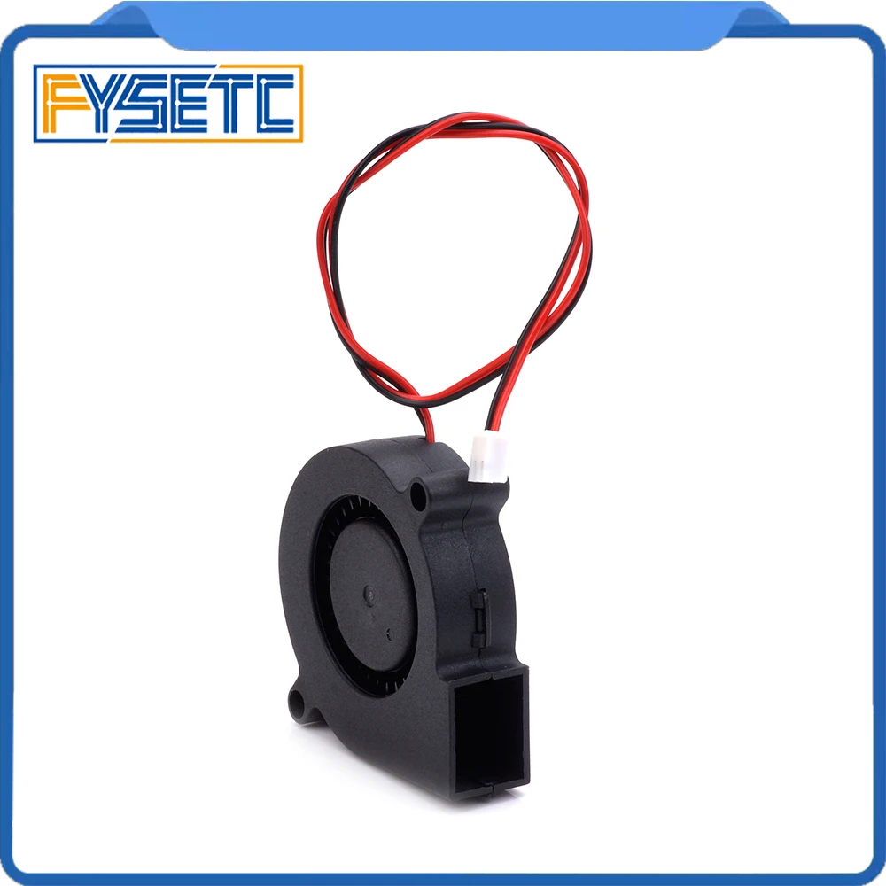 Sopro Radial Cooling Fan Sleeve Bearing para Impressora 3d Eletrônica Prusa Mk3s Mk3s Mais 5x Duplo 12v dc 5015 50x50x15 mm - Imagem 5