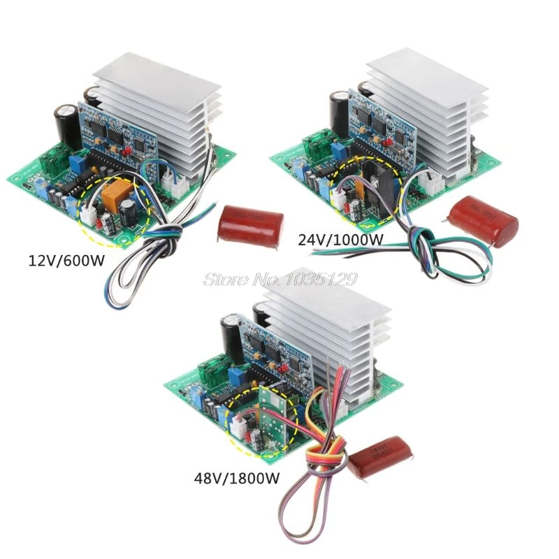 

Pure Sine Wave Power Frequency Inverter Board 12/24/48V 600/1000/1800W Finished Boards For DIY