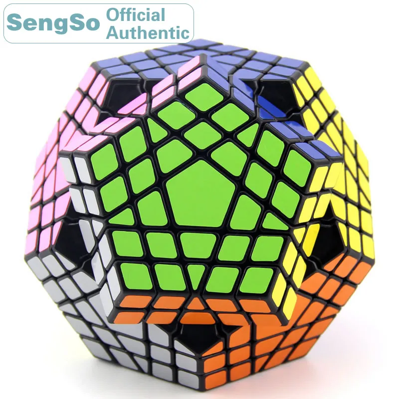 

ShengShou Megaminxeds 5x5x5 Magic Cube Gigaminxeds 5x5 Cubo Magico Professional Neo Speed Cube Puzzle Antistress Fidget Toys Kid