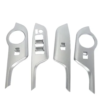 

4PCS Left and right handrails Door Handle Window Switch Button Lift Cover Trim for Toyota C-HR 2018