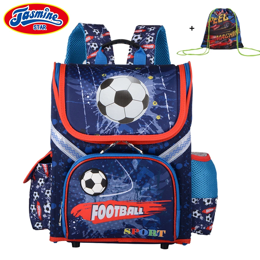 

JASMINESTAR Grade 1-3-5 Boys Backpack School 2018 New Children Cartoon Orthopedic School Bag For Boy Backpack Kids