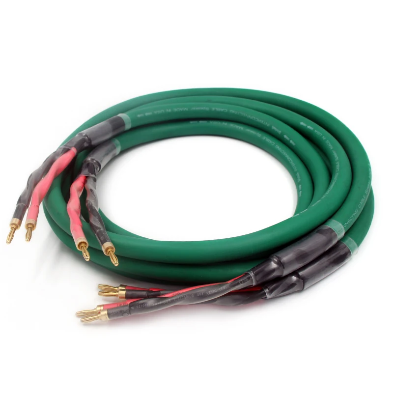 Buy Free shipping Pure Copper Audiophile Speaker cable